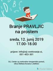 vabilo pravljice na prostem